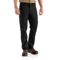 Carhartt Mens 103109 Factory 2nd Rugged Professional Series Relaxed Fit Pant - Black 36W x 34L