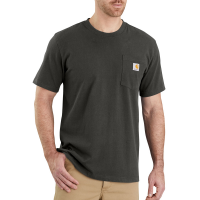 Carhartt Mens 103296 Factory 2nd Relaxed Fit Workwear Pocket T-Shirt - Peat 2X-Large Regular