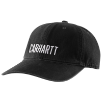 Carhartt Mens 104188 Factory 2nd Graphic Ball Cap - Black One Size Fits All