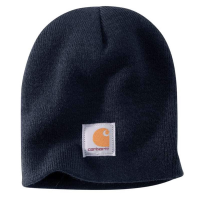 Carhartt Mens A205 Factory 2nd Acrylic Beanie Cap - Navy One Size Fits All