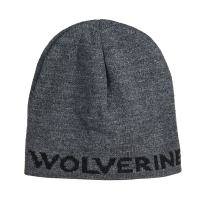 Wolverine Mens WVH9007 Knit Logo Cap - Charcoal Grey One Size Fits All