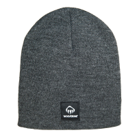 Wolverine Mens WVH9008 Knit Work Beanie - Charcoal Grey One Size Fits All
