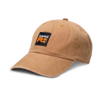 Timberland PRO Men's A55RN Woven Logo Low Profile Cap - Dark Wheat One Size Fits All