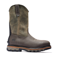 Timberland PRO  A2297 True Grit Waterproof Comp-Toe Pull-On Boots - Turkish Rancher 9 A 1/2 M