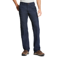 Ariat Mens 10023479 Closeout Rebar M4 Stretch Canvas Utility Pant - Navy 34W x 36L