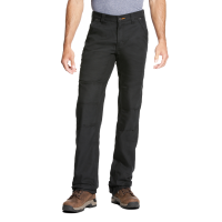Ariat Mens 10023478 Closeout Rebar M4 Stretch Canvas Utility Pant - Black 28W x 32L