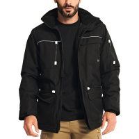 CAT Men's 1040001 Insulated Work Parka - Black 2X-Large Regular