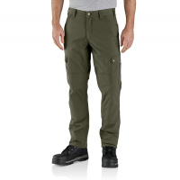 Carhartt Mens 105491 Rugged Flex Relaxed Fit Ripstop Cargo Fleece-Lined Work Pant - Basil 31W x 34L