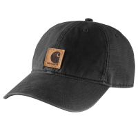 Carhartt Mens 100289 Factory 2nd Odessa Ball Cap - Black One Size Fits All