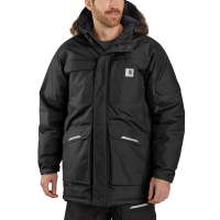 Carhartt Mens 104476 Factory 2nd Yukon Extremes Insulated Parka - Black 2X-Large Tall
