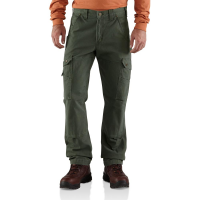 Carhartt | Men's B342 Closeout Cotton Ripstop Cargo Pant | Moss | 34W x 30L | Relaxed Fit | 100% Cotton Ripstop | 9.25 Ounce | Dungarees