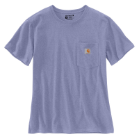 Carhartt  103067 Women's WK87 Workwear Pocket Short Sleeve T-Shirt - Soft Lavender Heather 2X-Large Regular