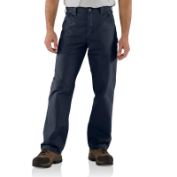 Carhartt | Men's B151 Factory 2nd Canvas Work Pant | Navy | 44W x 34L | Loose-Original Fit | 100% Cotton Canvas | 7.5 Ounce | Dungarees