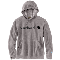 Carhartt Mens 103873 Closeout Force Delmont Signature Graphic Hooded Sweatshirt - Asphalt Heather X-Large Regular