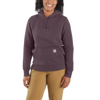 Carhartt  102790 Closeout Women's Clarksburg Pullover Sweatshirt - Blackberry Heather X-Large Plus