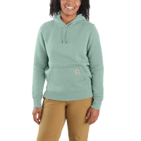Carhartt  102790 Closeout Women's Clarksburg Pullover Sweatshirt - Succulent Heather Small Regular