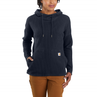 Carhartt  104967 Closeout Women's Relaxed Fit Heavyweight Long-Sleeve Hooded Thermal Shirt - Navy 3X-Large Plus