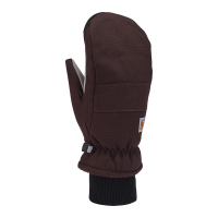 Carhartt  GL0800W Women's Insulated Duck Synthetic Leather Knit Cuff Mitt - Blackberry Small