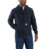 Carhartt Mens 105010 Flame Resistant Rain Defender Relaxed Fit Fleece Jacket - Navy Large Tall