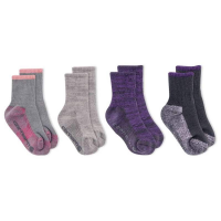Carhartt  VA0416-4 Girl's Cold Weather Full Cushion Crew Sock 4-Pack - Pink Small (6-18 Months)