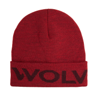 Wolverine Mens WVH9001 Knit Logo Watch Cap - Burgundy One Size Fits All