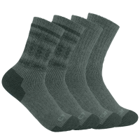 Carhartt  SC5544W Women's Heavyweight Synthetic-Wool Blend Crew Sock 4-Pack - Assorted Teal Large
