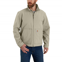 Carhartt Mens 105534 Factory 2nd Super Dux Relaxed Fit Lightweight Softshell Jacket - Greige 3X-Large Tall