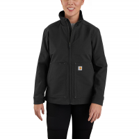 Carhartt  105536 Factory 2nd Women's Super Dux Relaxed Fit Lightweight Softshell Jacket - Black Medium Regular