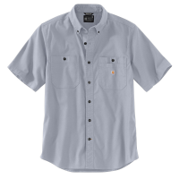 Carhartt Mens 103555 Rugged Flex Rigby Short Sleeve Work Shirt - Seacliff 4X-Large Regular