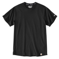 Carhartt Mens 105914 Force Relaxed Fit Midweight Short-Sleeve T-Shirt - Black Medium Regular