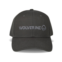 Wolverine Men's WVH9500 Embroidered Logo Cap - Onyx One Size Fits All