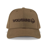 Wolverine Mens WVH9500 Embroidered Logo Cap - Chestnut One Size Fits All