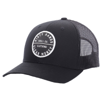 Troll Co. Mens TC0086 360 DHCM Curved Brim Hat - Black One Size Fits All