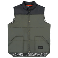 Troll Co. Mens TC0836 Redford Vest - Black/Charcoal X-Large Regular
