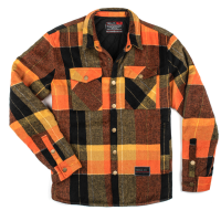 Troll Co. Men's TC0924 Axton Wool Shirt Jacket - Burnt Orange Nickel 3X-Large Regular