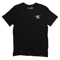 Troll Co. Mens TC1384 Anvil Tee - Black Large Regular