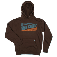 Troll Co. Mens TC1295 Wheeler Hoodie - Brown Medium Regular