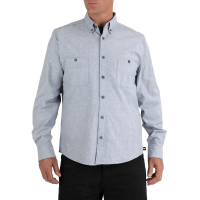 CAT Mens 1610035 Classic Button Down Shirt - Denim Blue Oxford 2X-Large Regular