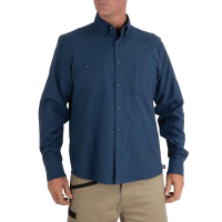 CAT Mens 1610035 Classic Button Down Shirt - Detroit Blue Oxford 2X-Large Regular