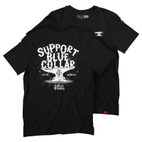 Troll Co. Mens TC1269 Cassara Tee - Black Medium Regular