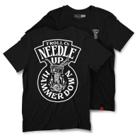 Troll Co. Mens TC1257 Hammer Down Tee - Black 2X-Large Regular