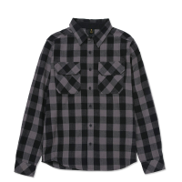 CAT  1610032 Women's Buffalo Check Overshirt - Charcoal/Black X-Large Regular