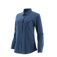 CAT  1610036 Women's Button Down Shirt - Detroit Blue Oxford 2X-Large Regular
