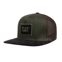 CAT Men's 1090017 Suede Flexfit Cap - Army Moss S/M