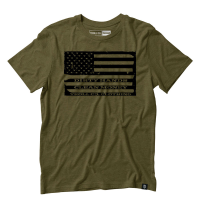 Troll Co. Mens TC1424 DHCM 1776 Tee - Military Green Large Regular