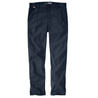 Carhartt Mens 104986 Flame-Resistant Rugged Flex Relaxed Fit Canvas Work Pant - Navy 38W x 32L