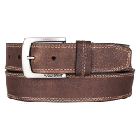 Wolverine Mens WV9013 Marquette Leather Belt - Brown 34W