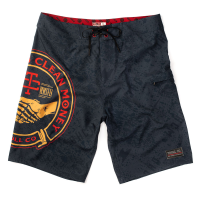 Troll Co. Mens TC1276 Haggler Boardshort - Navy/Orange 30W