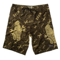 Troll Co. Mens TC1280 Gold Mine Boardshort - Gold/Black 31W
