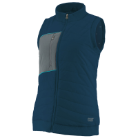 CAT  1320040 Closeout Women's Michelle Vest - Ink Blue Medium Regular